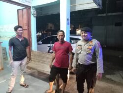 Patroli Malam Hari, Personel Polsek Banda Sakti Sisir Terminal dan Lokasi Gelap