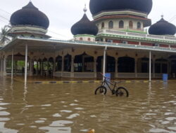 Sejumlah Gampong di Kecamatan Blang Mangat Lhokseumawe Terendam Banjir