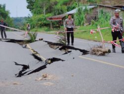 Jalan Elak Amblas, Pengguna Jalur Alternatif Harap Hati-hati