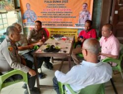 Jumat Curhat, Kapolsek Kuta Makmur Terima Keluhan Masyarakat Terkait Jalan Rusak