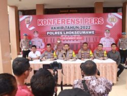 Angka Kecelakaan Lalulintas di Wilkum Polres Lhokseumawe Meningkat Selama Tahun 2022