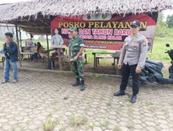 Personel Polsek Kuta Makmur Lakukan Pengamanan di Obyek Wisata Rayap dan Blang Kulam