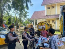 Tim URC Sat Samapta Polres Lhokseumawe Patroli Rutin Cegah Aksi Premanisme dan Sampaikan Himbauan Kamtibmas