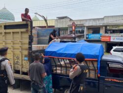 Cegah Guantibmas, Tim URC Sat Samapta Polres Lhokseumawe Patroli Rutin di Sejumlah Titik