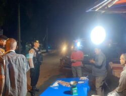 Blue Light Patrol, Tim URC Polres Lhokseumawe Sambang Pedagang Ikan di Malam Hari