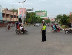 Pengaturan Lalulintas di Pagi Hari, Bentuk Pelayanan Polantas Lhokseumawe Kepada Masyarakat