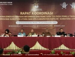 KPU Sumut Gelar Rakor Sistem Manajemen Keamanan Informasi dan Pemetaan TPS