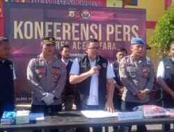 Polres Aceh Utara Ungkap Kasus Tabrak Waka Polsek Baktiya, Kuasa Hukum Tersangka: Klein Kami Tidak Ada Niat Membunuh