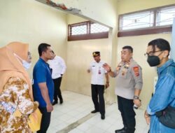 Kapolsek Muara Dua Cek Kesiapan dan Kondisi Kantor PPK