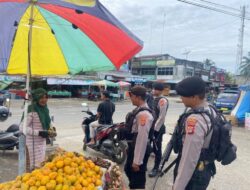 Tim URC Sat Samapta Polres Lhokseumawe Patroli di Tempat Publik dan Obyek Wisata