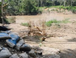 Proyek Jembatan Gantung Penghubung Aceh Utara Dengan  Aceh Timur Diduga Mangkrak, Ini Penjelasan PUPR Aceh Utara