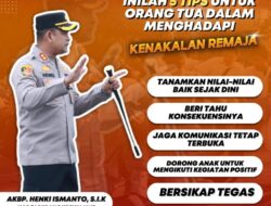 Kapolres Lhokseumawe Ingatkan Orang Tua Hadapi Kenakalan Remaja, Ini Pesannya