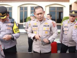 Cegah Penyalahgunaan, Kapolres Lhokseumawe Cek Kondisi Senpi-Psikologi Anggota