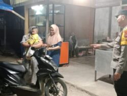 Patroli Rutin Malam Hari, Upaya Personel Polsek Muara Dua Beri Rasa Aman Kepada Masyarakat