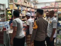 Patroli Dialogis Malam, Personel Polsek Muara Dua Sampaikan Pesan Kamtibmas