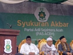 Syukuran Akbar Partai PAS Aceh Dihadiri Puluhan Ribu Kader dan Ratusan Ulama