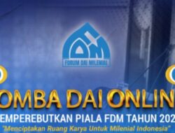 Forum Dai Milenial (FDM) Gelar Lomba Dai Online Se-Indonesia Tahun 2023