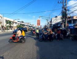 Antisipasi Macet di Sore Hari, Polantas Lhokseumawe Atur Lalin Jelang Waktu Buka Puasa