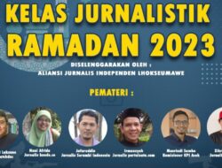 AJI Lhokseumawe, Dandhy Dwi Laksono dan Lima Jurnalis Ini Siap Isi Kelas Jurnalistik Ramadan