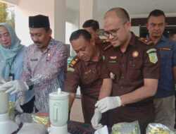 Kejari Aceh Utara Musnahkan Barbuk Sabu Senilai Rp 5,9  Miliar