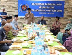 PWI Aceh Utara Sukses Gelar Buka Puasa Bersama