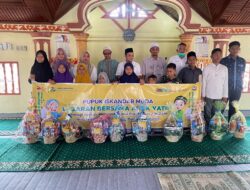 PT PIM Bagikan 760 Santunan Paket Lebaran Bagi Ratusan Anak Yatim Desa Lingkungan