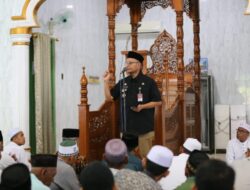 Pj Walikota Lhokseumawe Safari Persiapan Takbiran di Sejumlah Mesjid