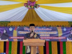 SMPN 1 Dewantara Gelar Wisuda Hafiz Qur’an Satu Juz