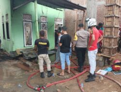 Rumah Warga Meunasah Keeh Terbakar, Polisi Amankan TKP