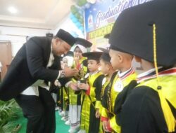 Puluhan Murid TKIT Vinca Rosea Tahfizh Internasional Lhokseumawe Diwisuda