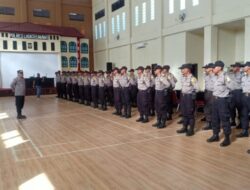 50 Siswa Latja SPN Polda Aceh Tiba di Polres Lhokseumawe