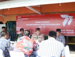 Jumat Curhat, Kapolres Lhokseumawe Dengarkan Keluhan Nelayan Pusong