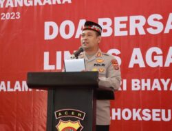 Sambut Hari Bhayangkara ke 77, Polres Lhokseumawe Gelar Doa Bersama Lintas Agama