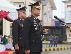 Polres Lhokseumawe Gelar Upacara Hari Bhayangkara ke-77