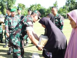 Danrem 011/LW mendampingi Kasdam IM Tutup Opster TNI 2023 Wilayah Kodim 0102/Pidie