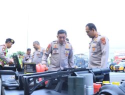 Cek Kesiapan Personil dan Prasarana, Korsabhara Baharkam Polri Kunjungi Polres Lhokseumawe