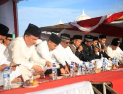 Aceh Utara Berzikir Sambut HUT RI ke-78, Ribuan Warga Larut Dalam Doa