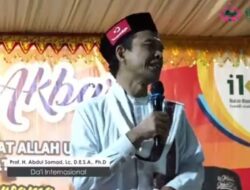 Ribuan Warga Padati Tabligh Akbar UAS di Teupin Raya