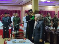 Nurlina Sari Resmi Dilantik Sabagai PAW Anggota DPRK Lhokseumawe sisa waktu Jabatan 2019 – 2024