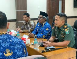 Kodim 0103/Aut Bersama Pemerintah Daerah Gelar Rapat Persiapan TMMD ke 118 Di Aceh Utara