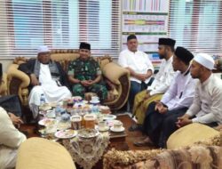 Dandim 0103/Aceh Utara Terima Kunjungan Pimpinan Dayah Kabupaten Aceh Utara dan Kota Lhokseumawe