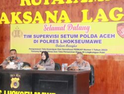 Kasetum Polda Aceh Kunjungi Polres Lhokseumawe 