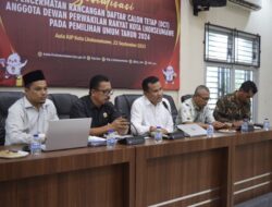 KIP Lhokseumawe Gelar Sosialisasi Persiapan Pencermatan Rancangan DCT Pemilu 2024