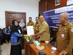 Pemko Lhokseumawe Luncurkan SK Kenaikan Pangkat PNS: Meningkatkan Kompetensi dan Semangat Berprestasi