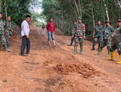 Dandim 0103/Aceh Utara beri motivasi personel Satgas TMMD Reg ke 118.