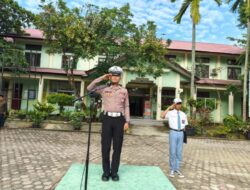 Saweu Sikula, Polantas Lhokseumawe Himbau Siswa Patuhi Aturan Berlalu Lintas 