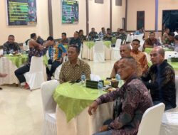 Kodim 0103/Aceh Utara Nobar Wayang Kulit Lakon Bimo Kidro Meriahkan HUT ke 78 TNI