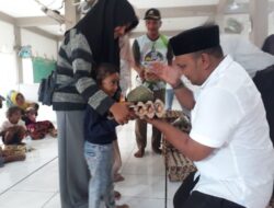 Bang Azhari Jadi Bapak Asuh Anak Stunting