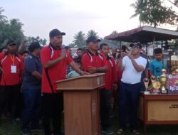 Turnamen Sepak Bola Antar Kecamatan Se-kabupaten Aceh Utara Resmi Ditutup, Kecamatan Dewantara Keluar Sebagai Juara