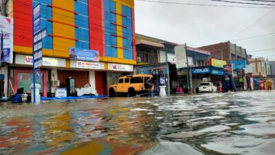 Akibat Hujan Deras, Lhokseumawe Dilanda Banjir